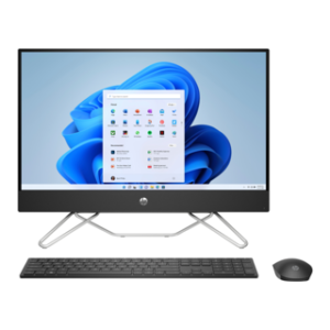 HP AIO 24 i7-1255U 16GB 1TB+256GB SSD nVidia GeF MX450 2GB W11H Ecran 23.8" Touch Black 12M