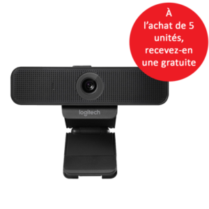 A l'achat de 5 unités de la Webcam Logitech C925e, recevez la 6ème gratuitement