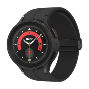 Samsung Galaxy Watch5 Pro-45mm Black Titanium Exynos W920/1.5 GB/Wi-Fi 802.11 b/g/590 mAh/Android